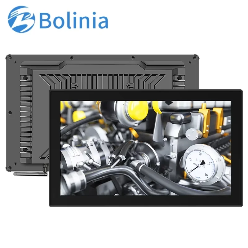

13.3 Inch IP65 Aluminum Pure Flat All-in-One Pc Tablet PCAP Touch RK3288 Android Industrial All In One Panel Pc