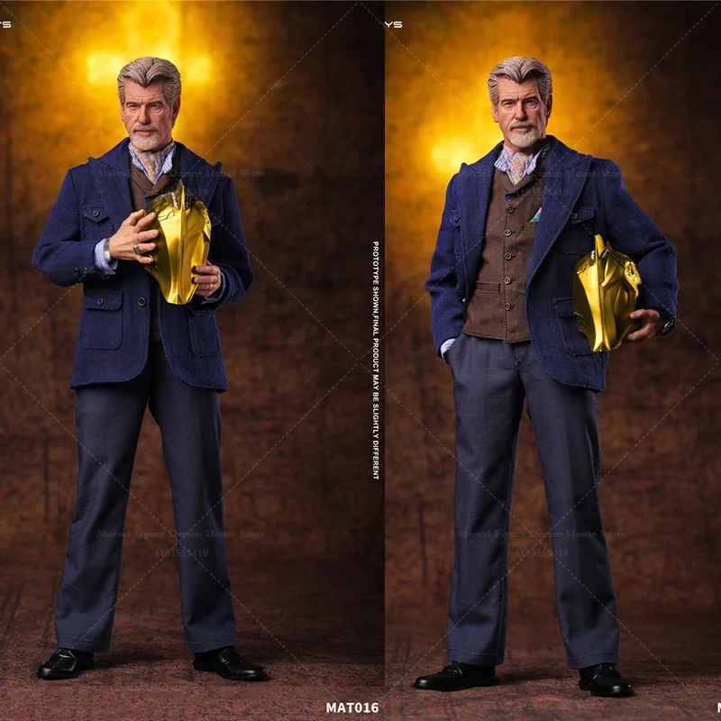 

1/6 Scale Universe Most Powerful Magician Golden Helmet 12-inch Full Set Action Figure Male Soldier In Stock Mars Toys MAT016