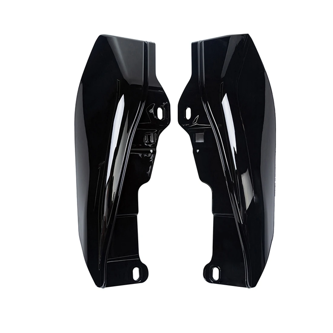 

A03E-мотоциклетный глянцевый черный дефлектор средней рамы, теплозащитный экран для Touring Electra Glide Street Road Glide 2009-2016