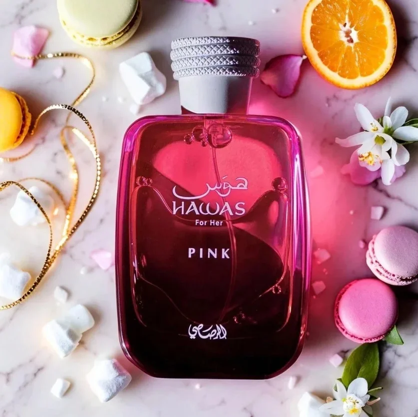 عطر RASASI Hawas الوردي الملطخ بخاخ نسائي عطر ذواقة متين عطر كولونيا نسائي، عطر يدوم طويلاً، مناسب #4