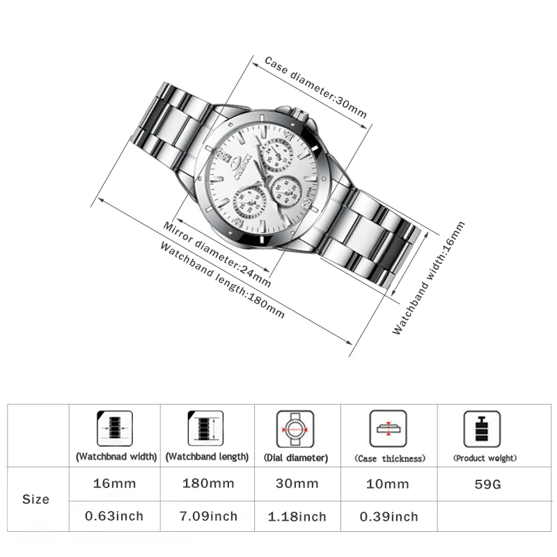 Chenxi Top Brand Women's Fashion Luxury All Stainless Steel High Quality Rhinestone Ladies Quartz Waterproof Watches