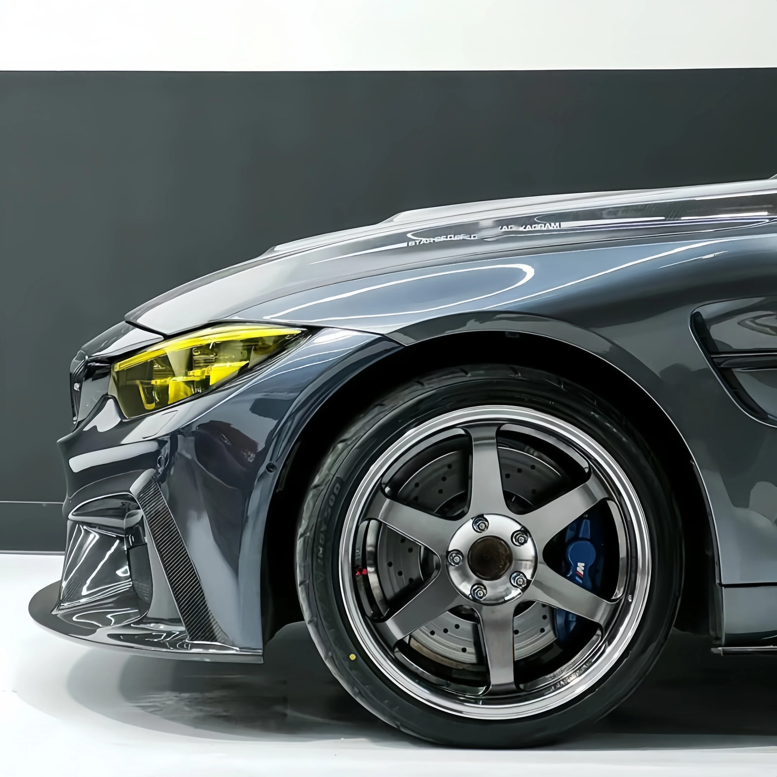 جنوط سيارة من سبائك الألومنيوم مزورة بألوان مخصصة عجلة تصميم 5x112 5x120 5x114.3 #3