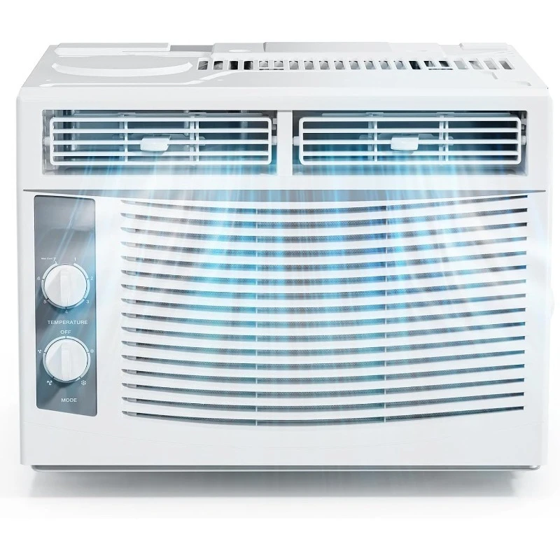 

5000 BTU Window Air Conditioner, Window AC Units with Mechanical Controls & Easy Install Kit