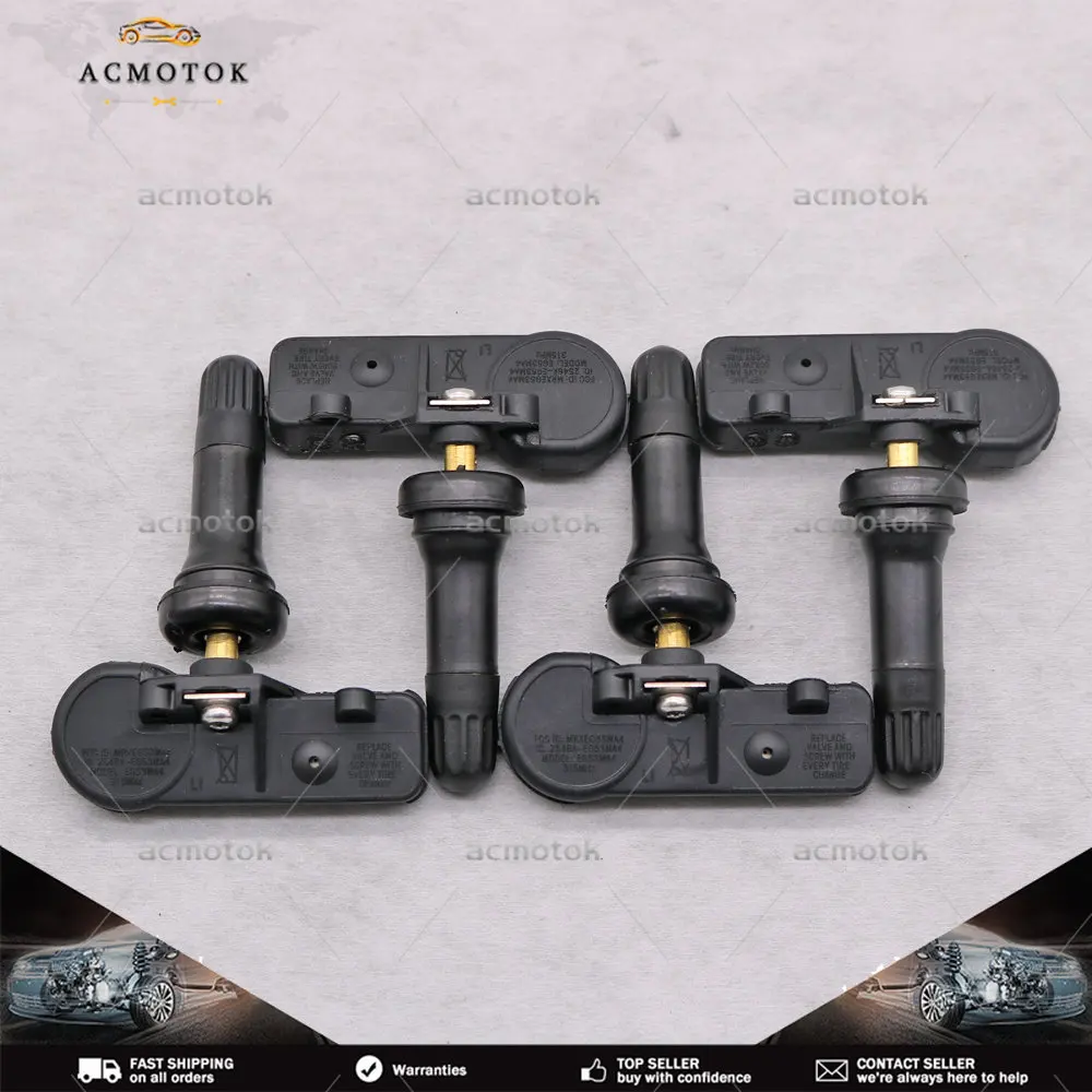 

4PCS For Buick Allure Enclave LaCrosse Lucerne Cadillac CTS Chevrolet GMC Hummer Tire Pressure Sensor 315MHz 20923680 13586335