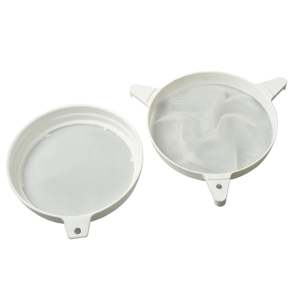 

Honey Filter Strainer Double Sieve Filtration Beekeeping Supplies Large Capacity Plastic Anti Rust Beehive Tools Honey