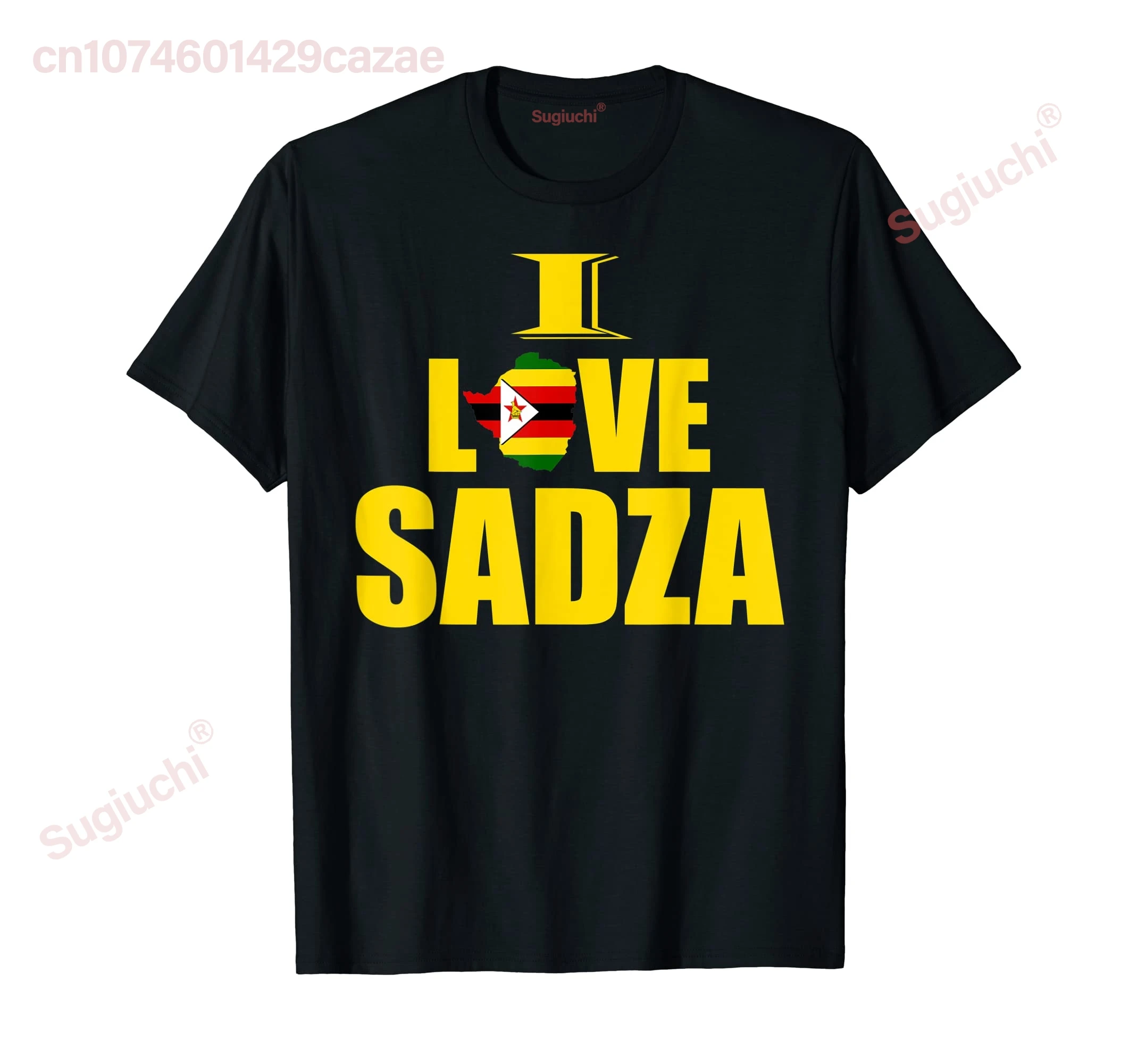 

100% Cotton Zimbabwean Food, I Love Sadza, Zimbabwe Map Flag T-Shirt MEN WOMEN UNISEX T Shirts Size S-6XL