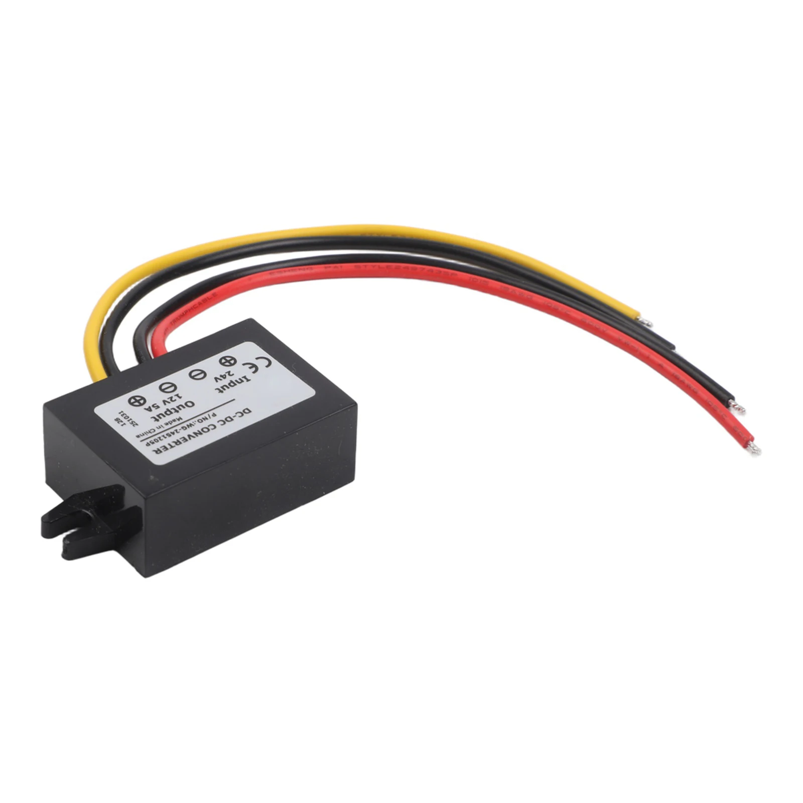 Power Converter Voltage Converter Truck Adapter Waterproof 18V 36V DC To 12V DC 5A 60W 46.5 X 31.5 X 18mm ABS Inverter Stepdown