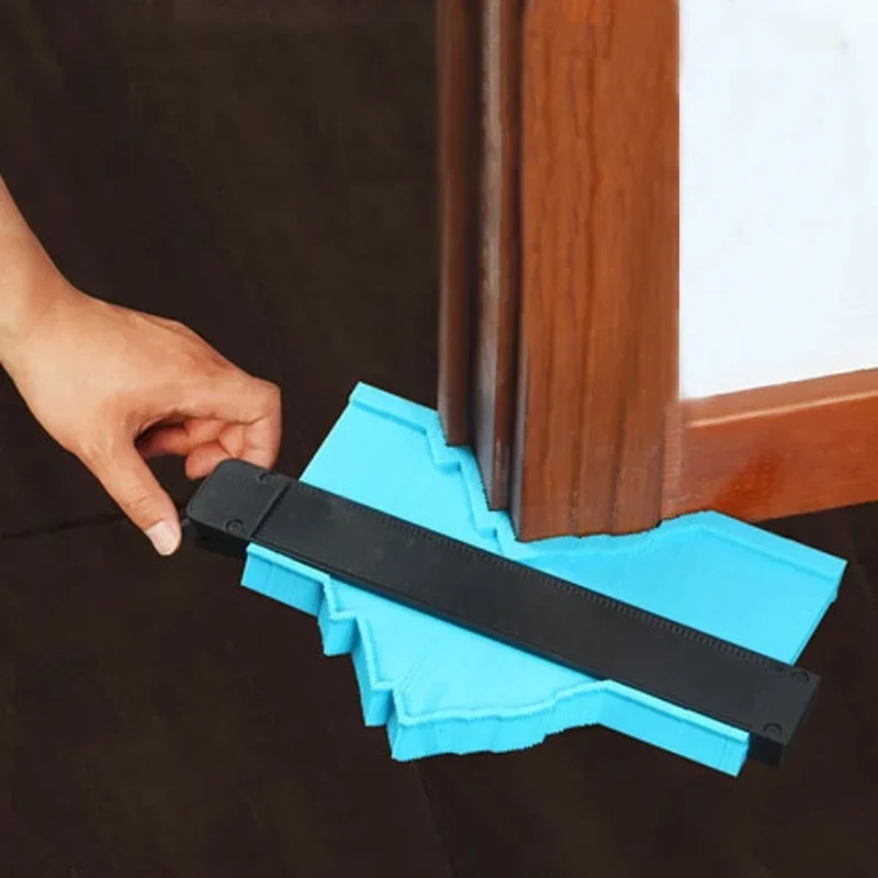 Contour Gauge Profile Line Copier Ruler Cutting Template for Woodworking Construction Ceramic Tiling Tiles Measuring Instrument