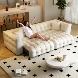 Biała Nowoczesna Fantazyjna Sofa Krzesło Unikalne Wypełnienie Oversize Designerska Sofa Elektryczna Leniwy Salon Divani Da Soggiorno Meble Domowe