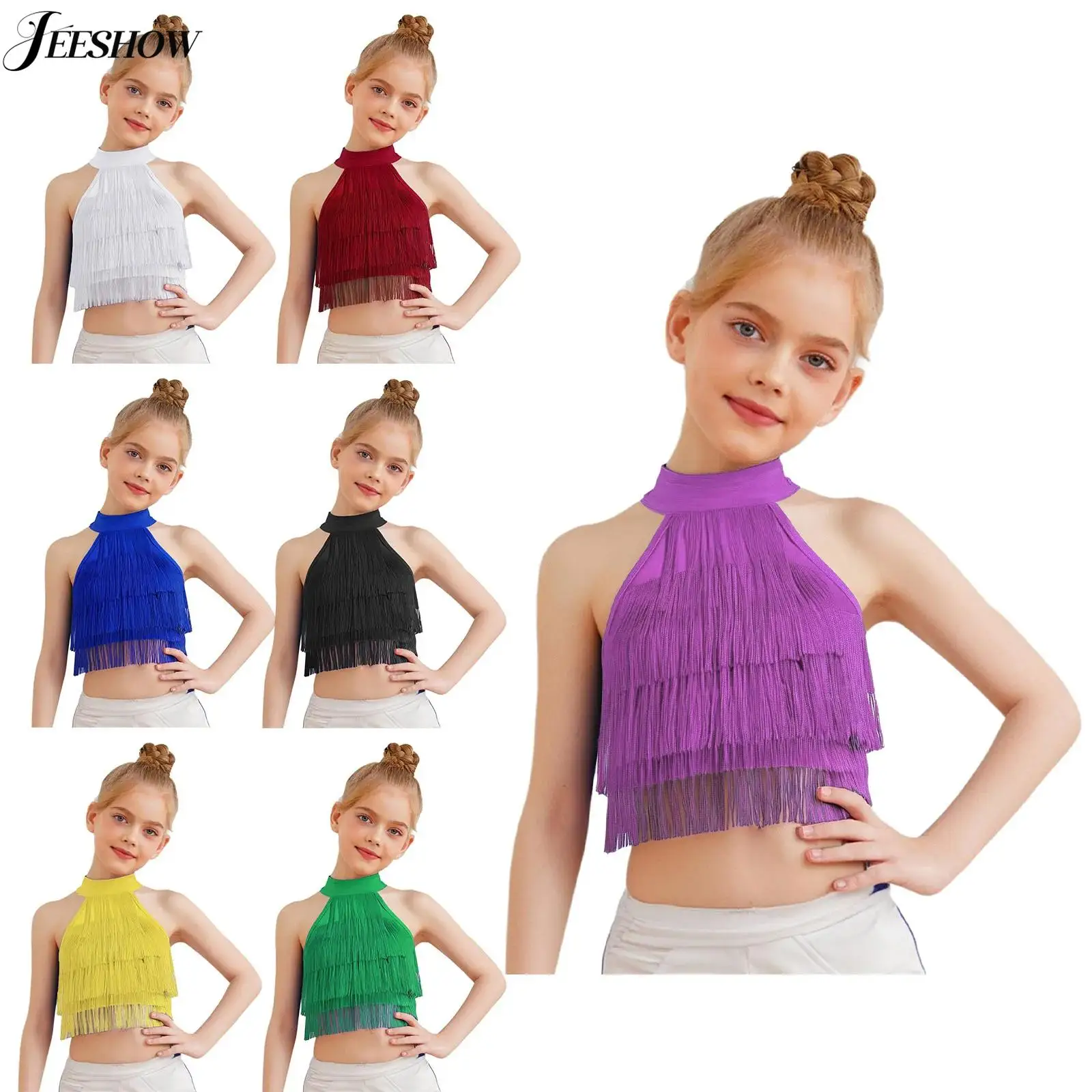 Kids Girls Jazz Lat… - image