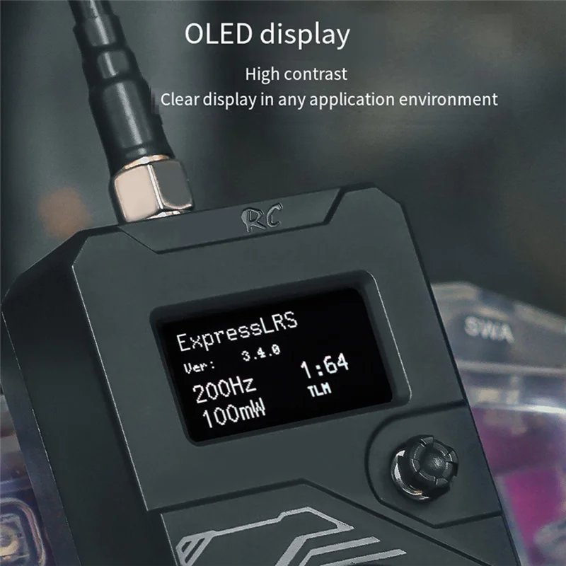 APPLIA-para HGLRC TON TX Ranger ELRS 868/915Mhz 2W RC Ranger 2S-6S para JR 5PIN NANO 8 Pin FPV TX