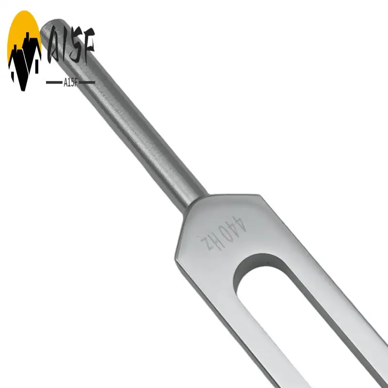

A15F-Aluminum Alloy Tuning Fork Tuning Fork 440Hz With Hammer For Nervous System Testing Sound Healing Therapy