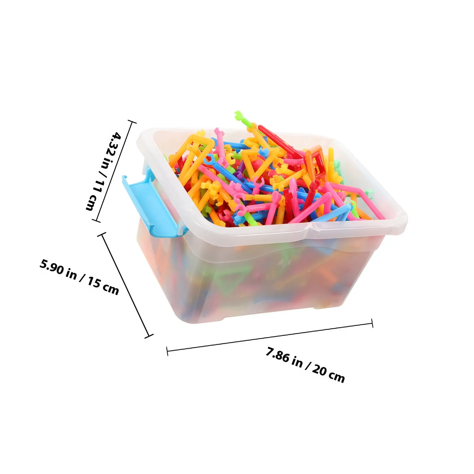 1Set Puzzle Wand Plastic Smart DIY Puzzle Insertion Game for Children Spatial Perception Brain Exercise Creativity Imagination