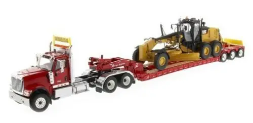 Diecast Masters DM85598 International Hx520 Tractor Low Loader 12M3 1/50 Scale Die-Cast Model