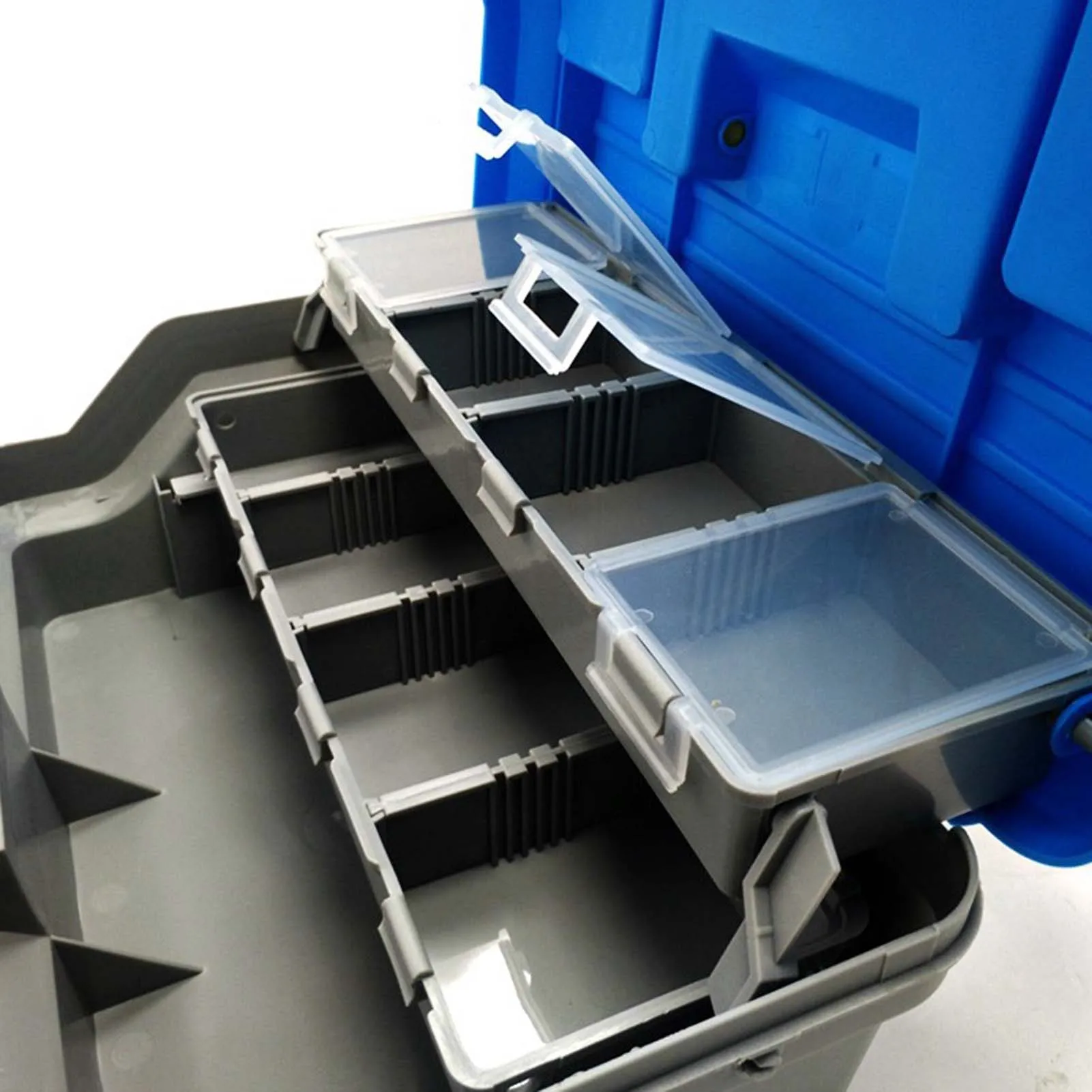 

Portable Fishing Tackle Storage Box with Small Compartments Spacious & Organized Storage Suitable for Anglers Thoughtful Gifts