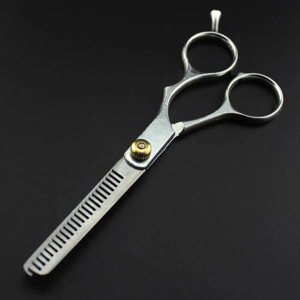 

2Pcs 16cm Professional Barber Hair Scissors Thin Cutting Trimmer Hairdressing Tool Thinning Cutting Barber Shears Hairdressing