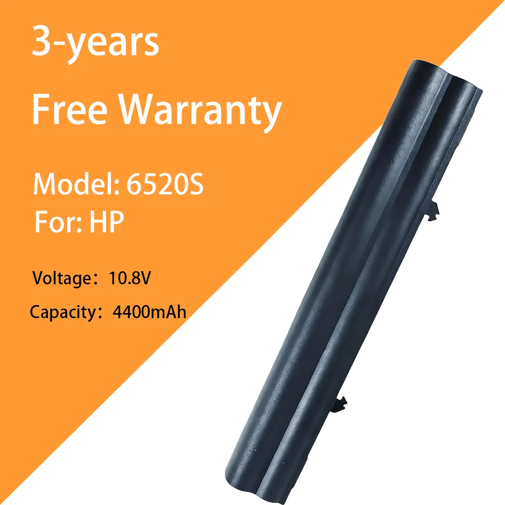 

10.8V 6cells New laptop battery 6520S for HP 6531S 6520S 6535S 540 541 HSTNN-DB51/OB51