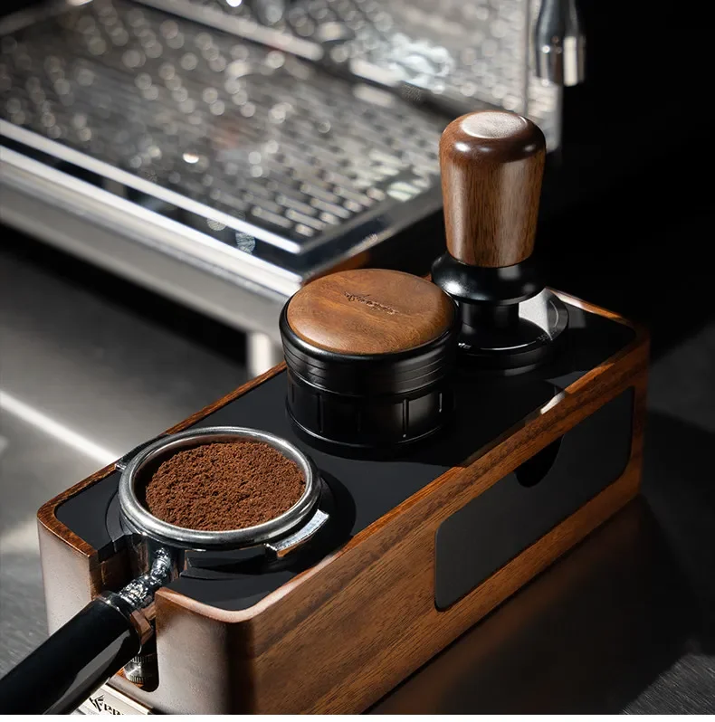 Gravity powder dispenser, espresso adaptive height powder dispenser