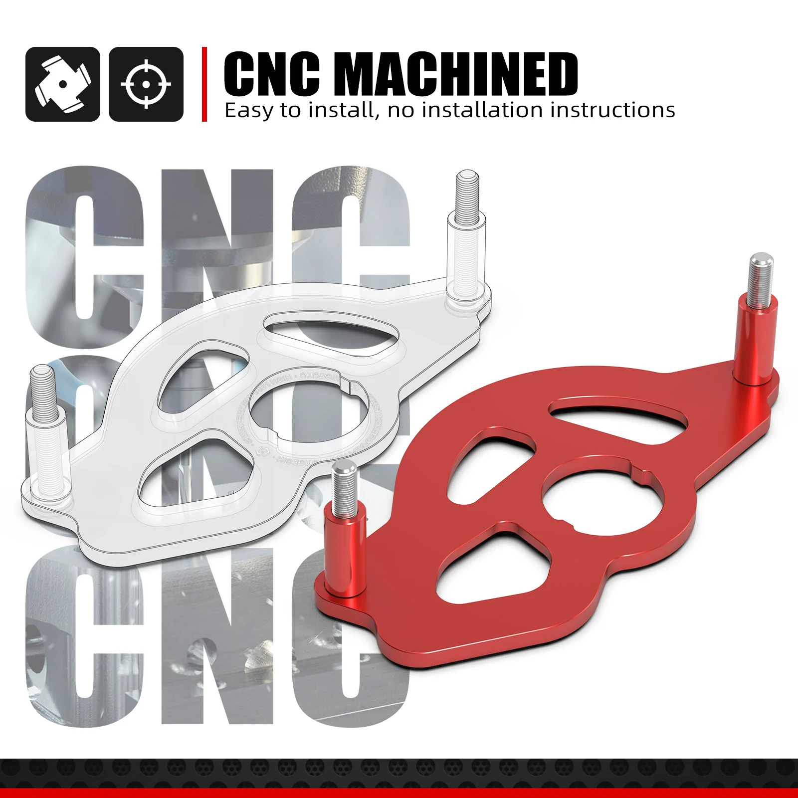 NICECNC 혼다 XR650R 2000-2007 2006 스프로킷 커버 체인 가드 프로텍터 XR 650R 650 R 오토바이 액세서리 알루미늄 레드