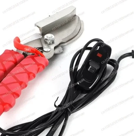 

Electric Bloodless Tail Cutter 220V, 80W 370℃ Heating Scissors for Pig Sheep Goat Farm