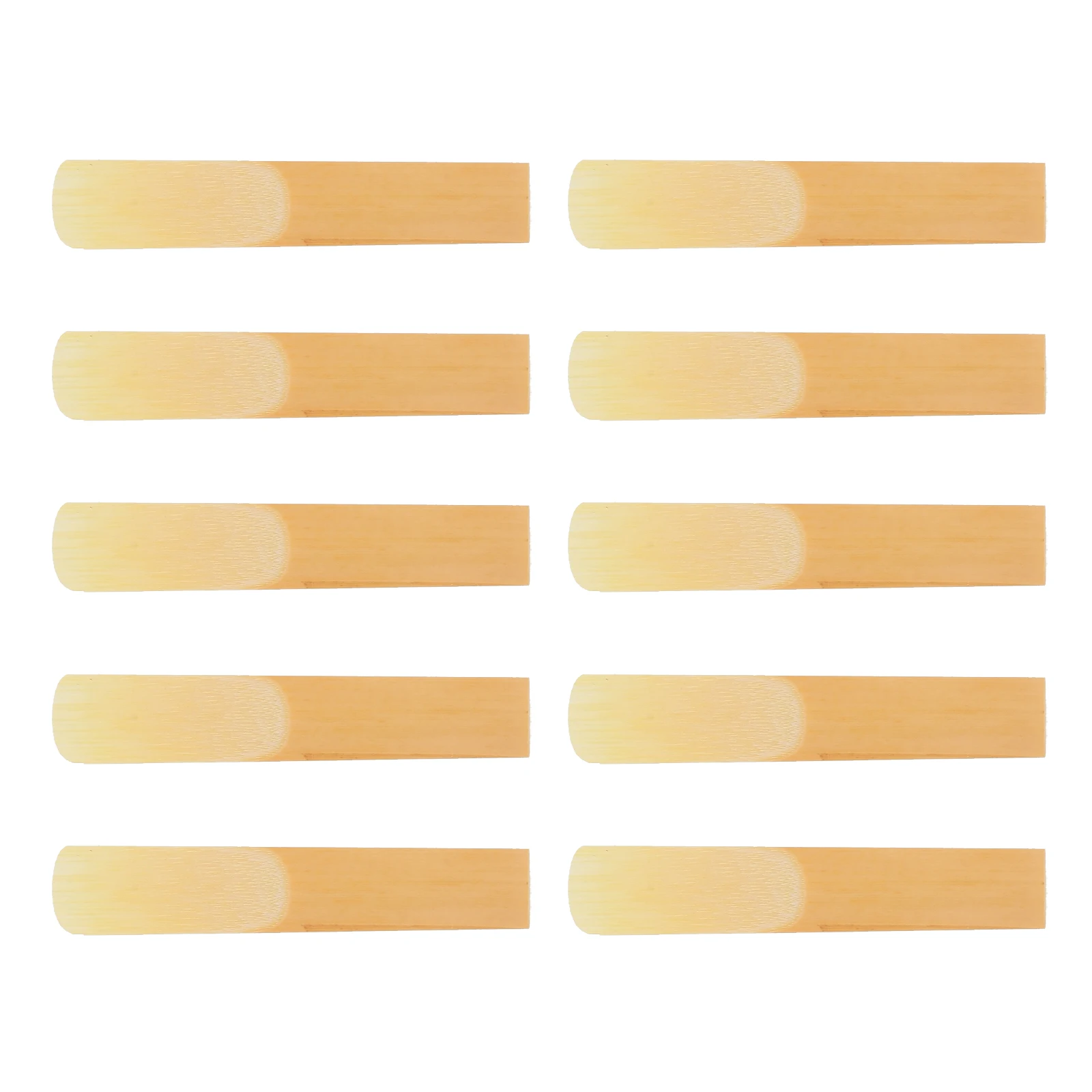 

10PCS Clarinet Reeds Natural H made for Clarinet Musical Instrument Accessory Durable Professional Practical Easy Install