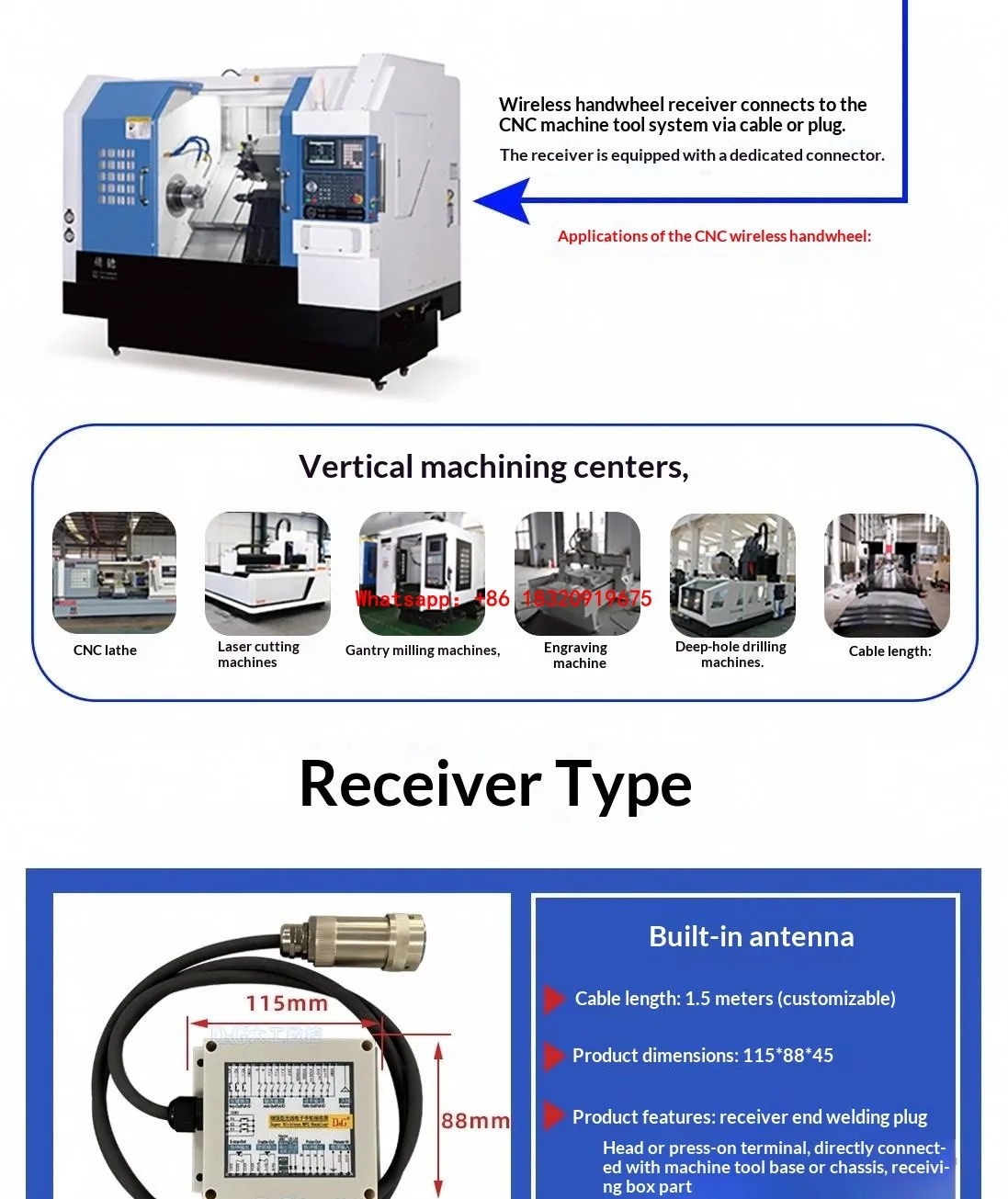 Cyclmotion CNC EUCHNER Electronic Handwheel HBA-079827 / HBA-098672 / HBA-084962 / HBA-086734 MPG Handheld Unit