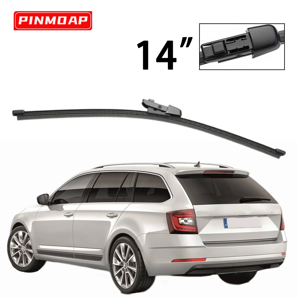 

1 шт., 14 дюймов, щетка заднего стеклоочистителя для Skoda Octavia MK3 5E A7 Estate Combi 2013-2018, щетка заднего стеклоочистителя на лобовом стекле, автомобильные аксессуары