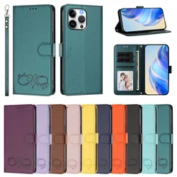 PU Leather Flip Case For Samsung Galaxy A13 A14 A15 A16 A17 A23 A25 A26 A33 A34 A35 A36 A53 A54 A55 A73 A27 A37 A57 Wallet Cover