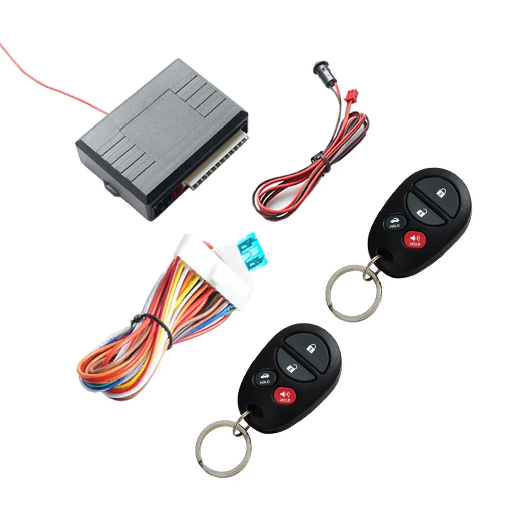 12V Car Remote Central Door Lock Keyless System Remote Control Car Alarm Systems Central Locking with Auto Remote Central Kit