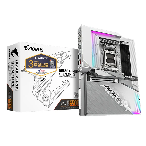 GIGABET B650E AORUS STEALTH ICE MAINBOARDS PIS Direct