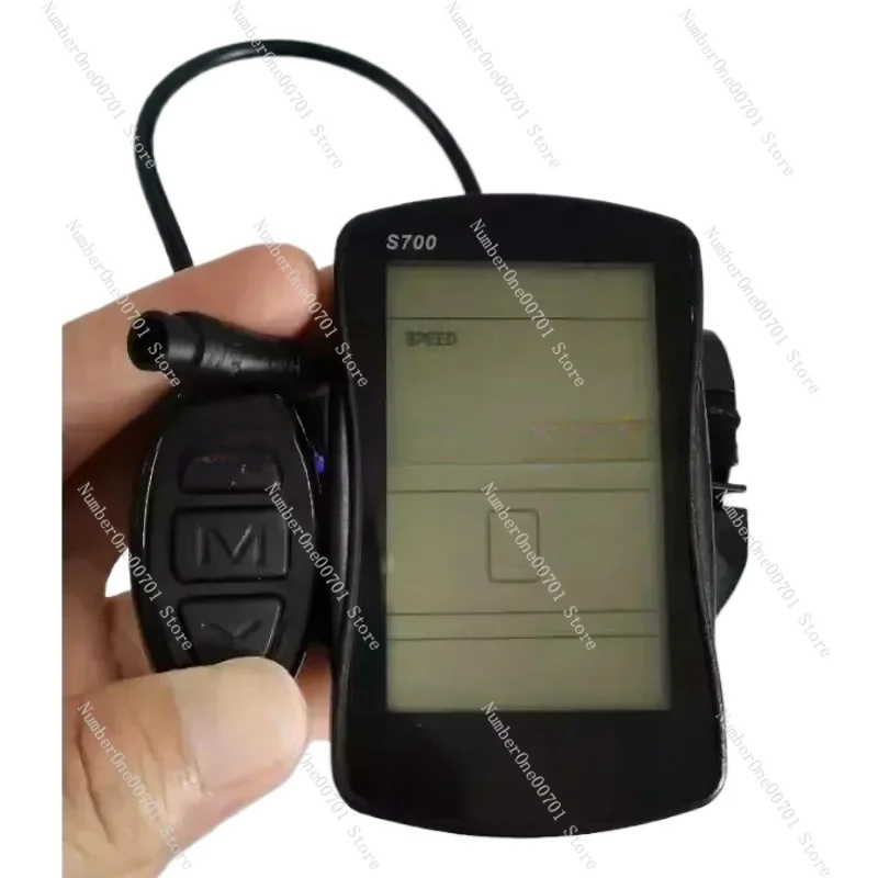 

48V universal blue Electric bicycle S700 lithium battery car LCD liquid crystal meter