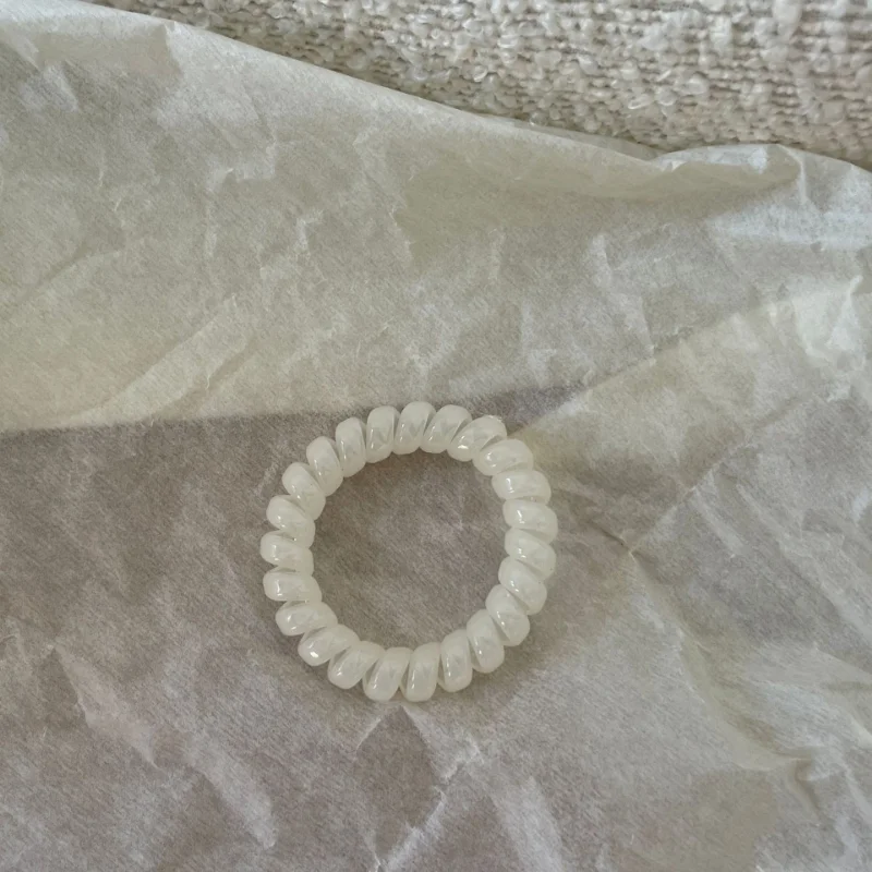 Bobine de téléphone coréenne INS Jelly Color, queue de cheval 600, ULà cheveux, anneau de cheveux, accessoires pour cheveux, couvre-chef 600