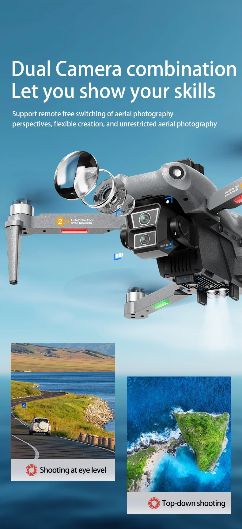 Batería de 7,4 V y 3800Mah para Dron L300 Ultra, repuestos de batería, accesorios L300 Ultra GPS RC, hoja de Dron USB para evitar obstáculos