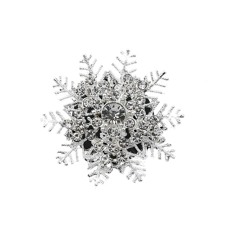 عطر منفذ الهواء ندفة الثلج لعيد الميلاد مع زينة مكيف هواء السيارة مرصعة بالألماس #5