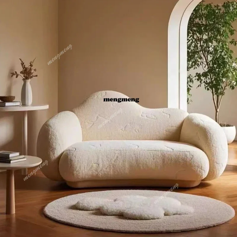 Sofás de Salón E182 de Diseño Moderno, Sofás Grandes de Madera para Eventos y Fiestas, Sofás Relajantes para Salón, Sillón Cama Transparente, Decoración del Hogar