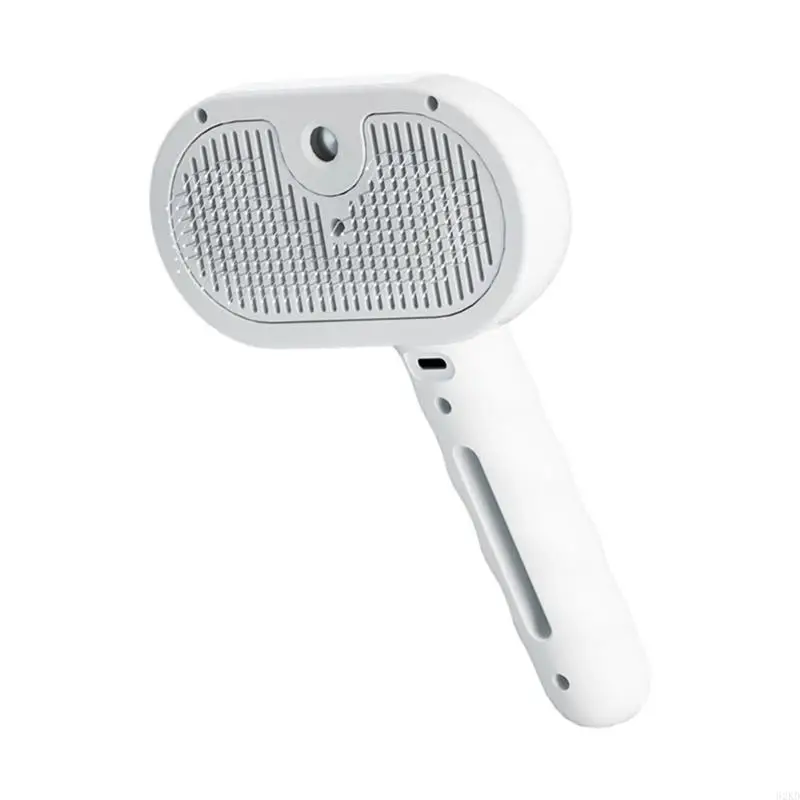 62KD Firm Hold Handle Pet Brush Excellent During Bath Time And Routine Coat Care