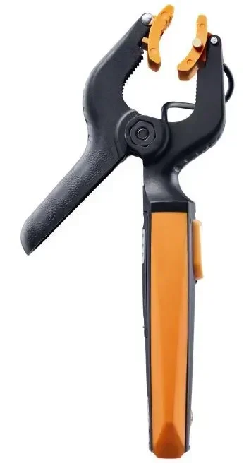 Testo 549i و115i مقياس الضغط العالي الرقمي المنوع ومقياس الحرارة بمشبك الأنابيب الذي يعمل عبر مقياس الهاتف الذكي المنوع