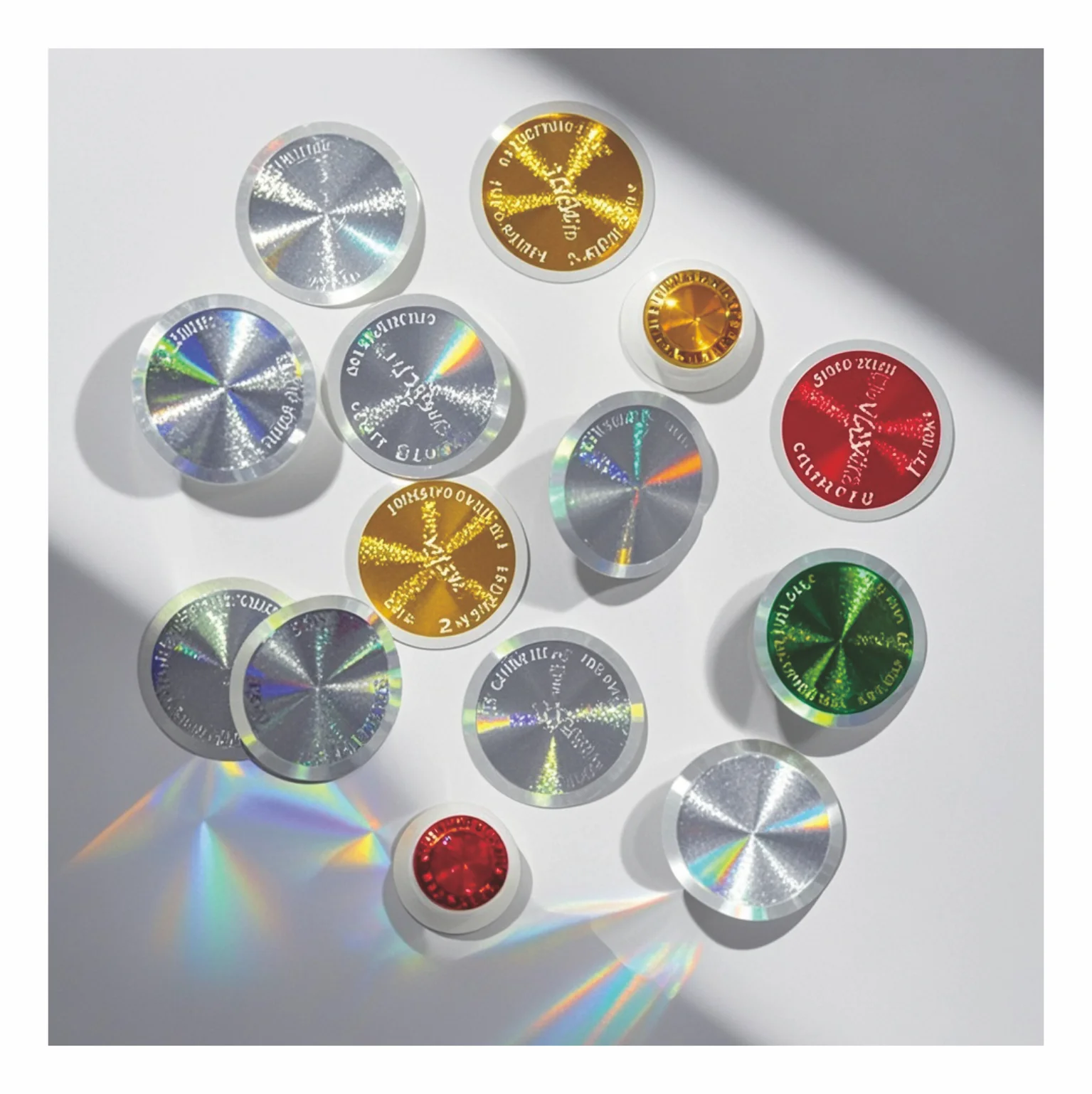 Hot Selling Scratch Hologram Labels With Serial Number Holographic Serial Number Labels With CE Certificate