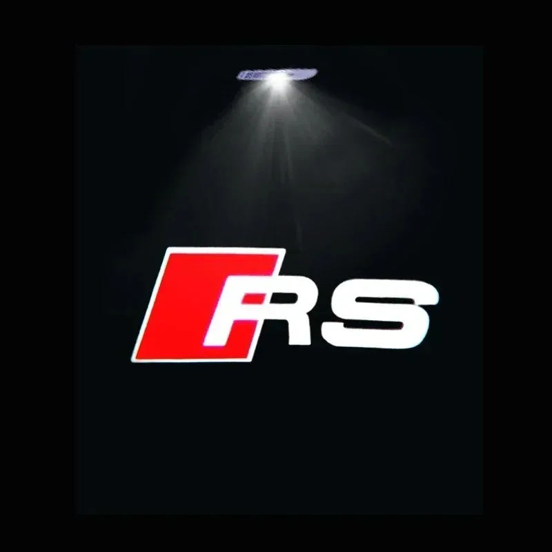 2er-Set Auto-Türlogo-Willkommensbeleuchtung für QUTTRO Audi Sline A1 A3 A4 A5 A6 A7 Q3 Q5 Q7 TT B5 B6 B7 8P 8V 8P 8L S3 S4 Zubehör