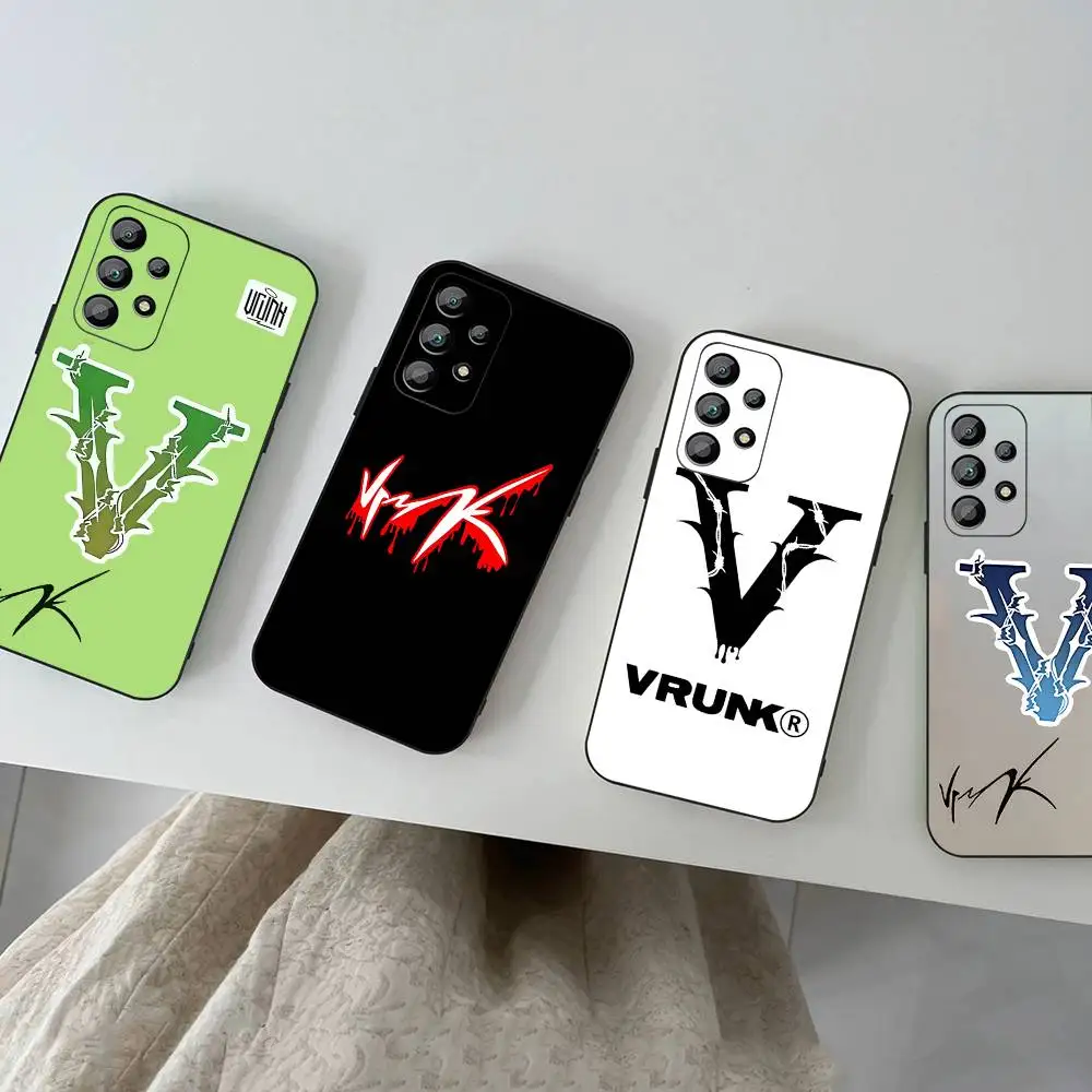 V-vrunks Logo Phone Case For Samsung A 52 53 21 32 13 12 71 31 51 40 72 73 70 22 42 50 30 20 21 Shell