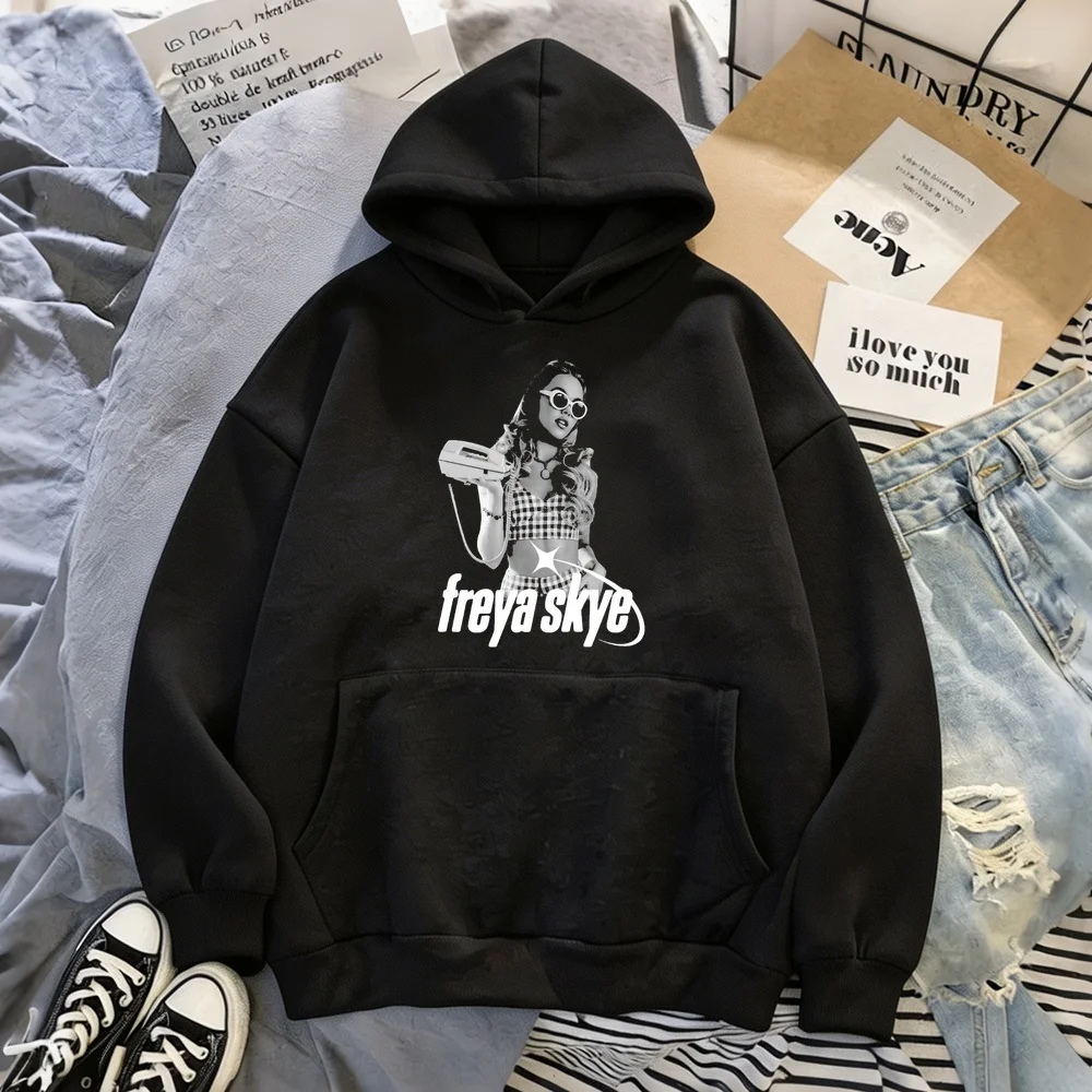 Freya Skye women hoodies anime sweatshirt unisex 2026 gothic cutecore male Aesthetic