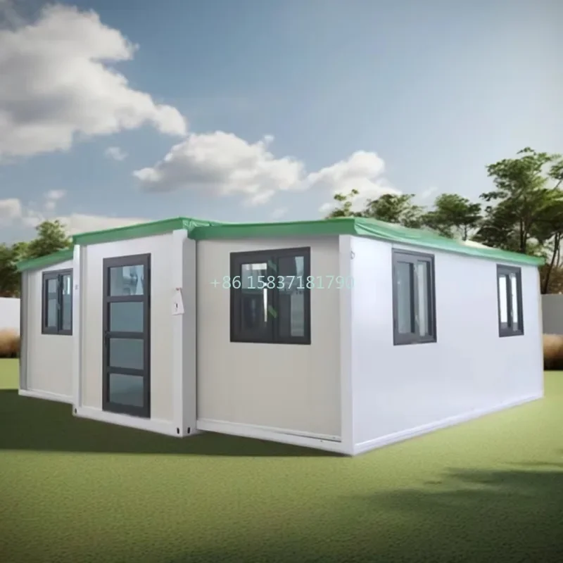 Hot Sale Container House 20ft 40ft Tiny Home Expandable Residential Container House Beautiful Steel Structure with 2 Bedrooms