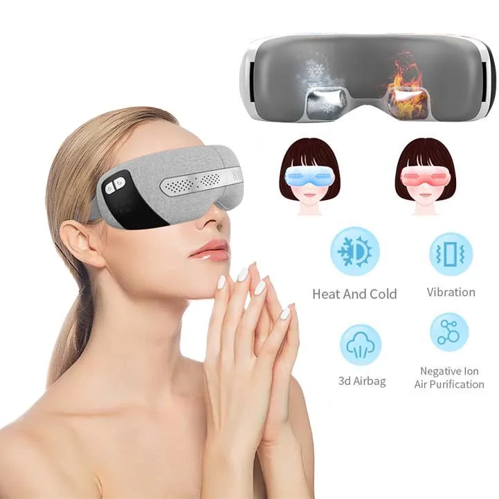 

Products Vibrating Anti Wrinkle Private Label Under Head and Eye Heat Massager Tool with Heating and Cooling for Migraines
