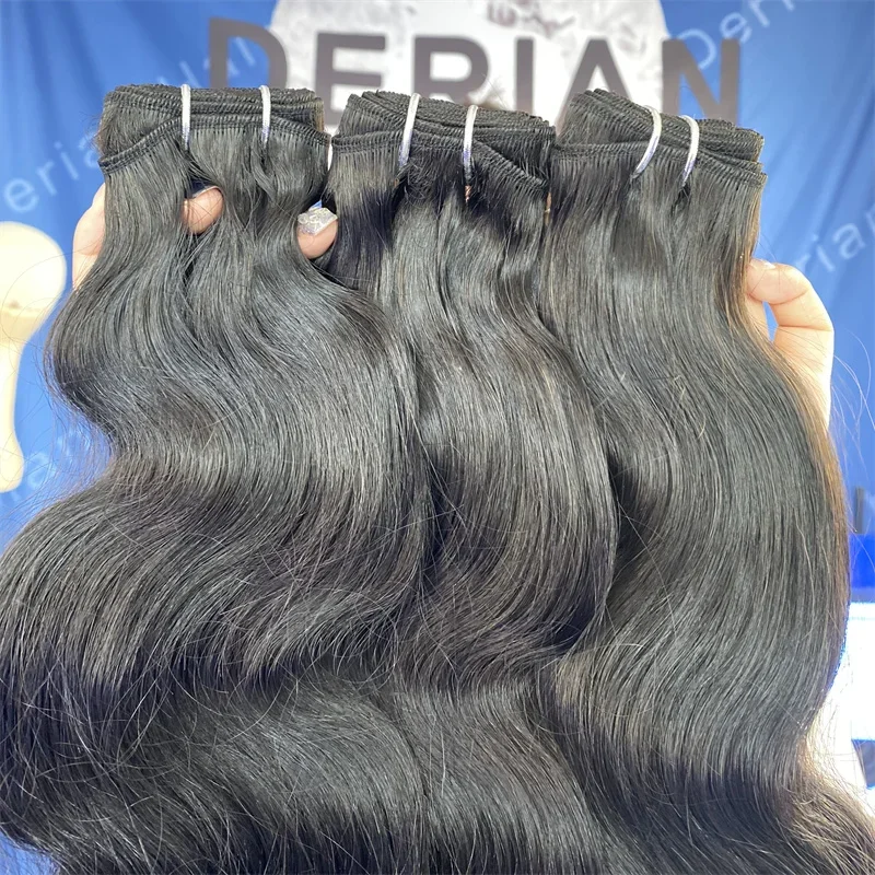 2024  Wholesale Cheap Double Drawn 100% Cuticle Aligned Virgin Human Hair Bundles 10A 12A 15A Brazilian Raw Hair Bundles Vendors