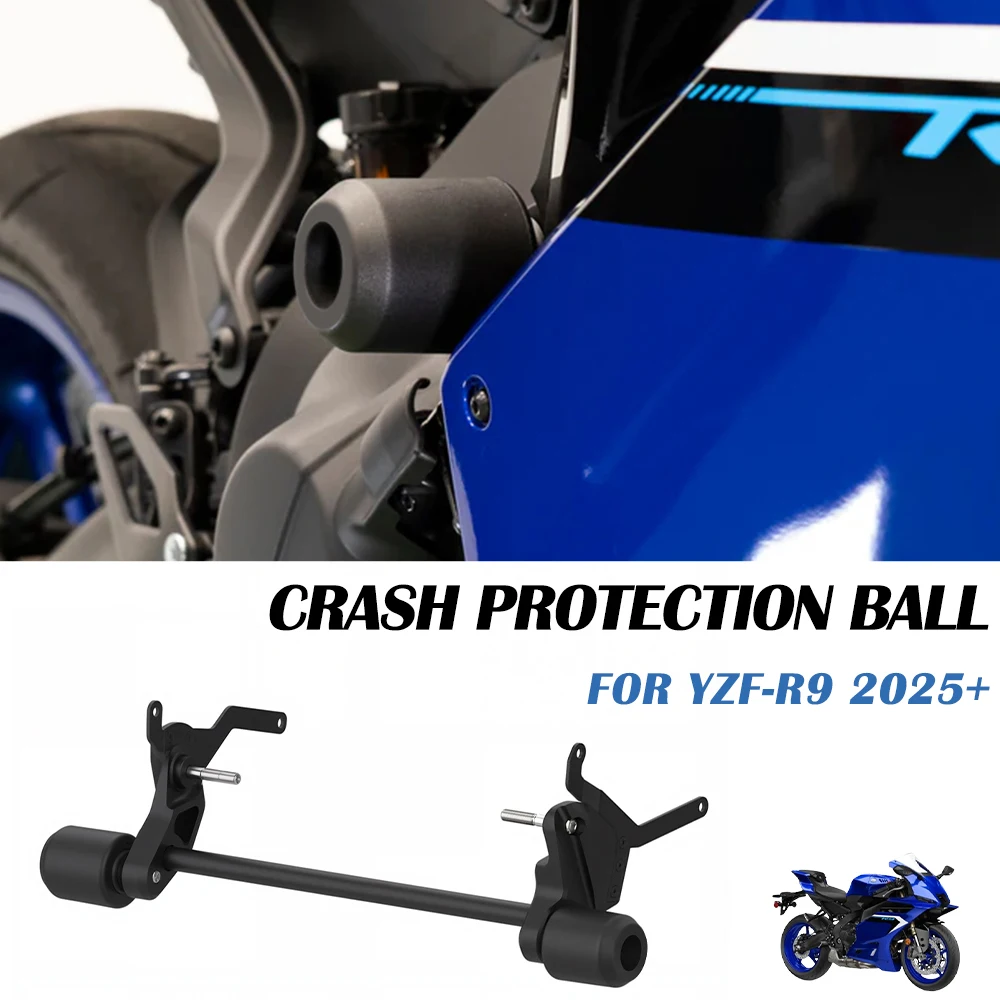 

Защитные слайдеры для мотоцикла YZF-R9 2026/2025: защита рамы, обтекателей и от ударов