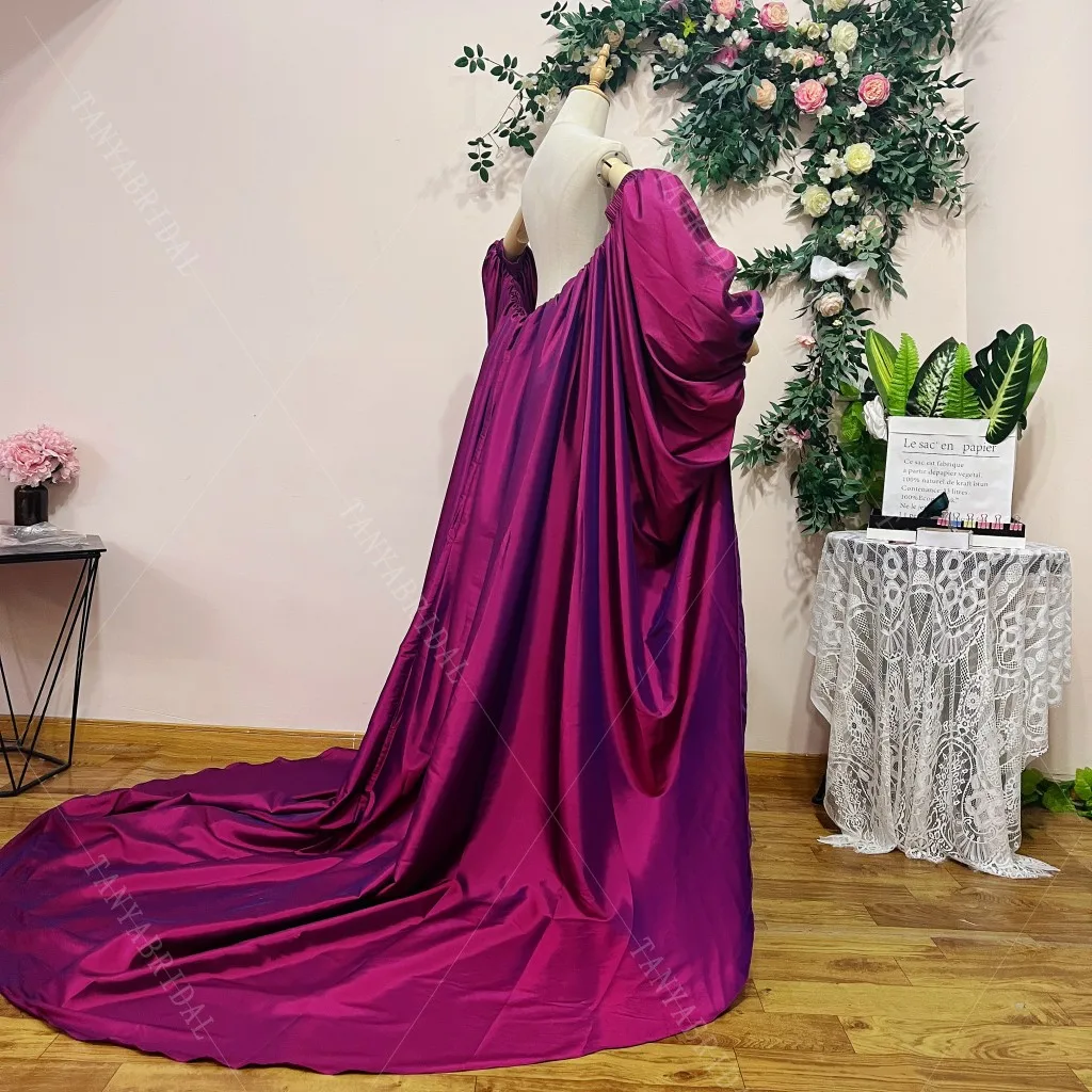 slim fit dress slacks Emily SHALANT Women's Hand Embellished Bodice Taffeta Gown - Blue