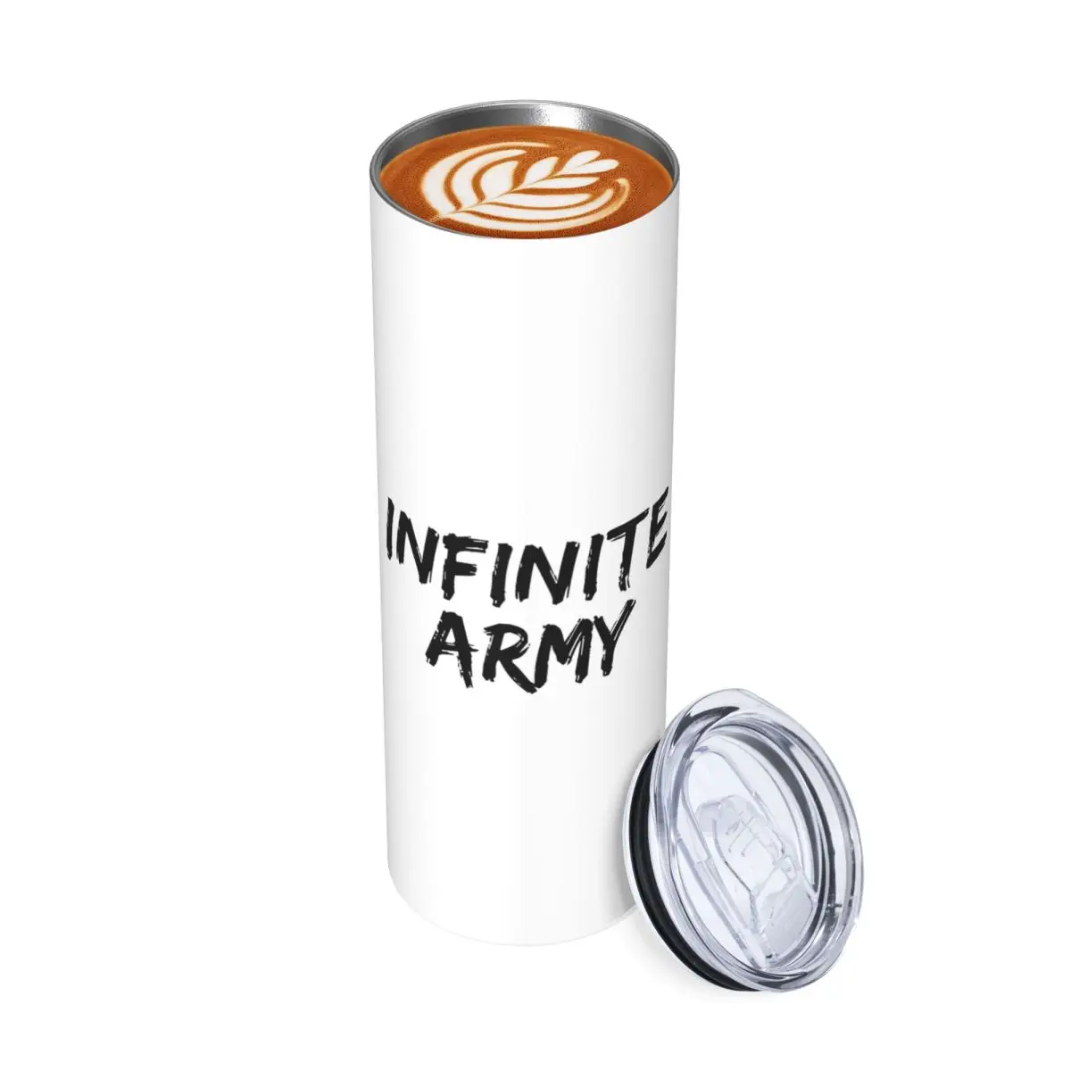 

Caylus Merch Infinite Army Stainless Steel Tumbler Vacuum Insulated Mug Thermal Cold Cup Straw With Lid 20oz
