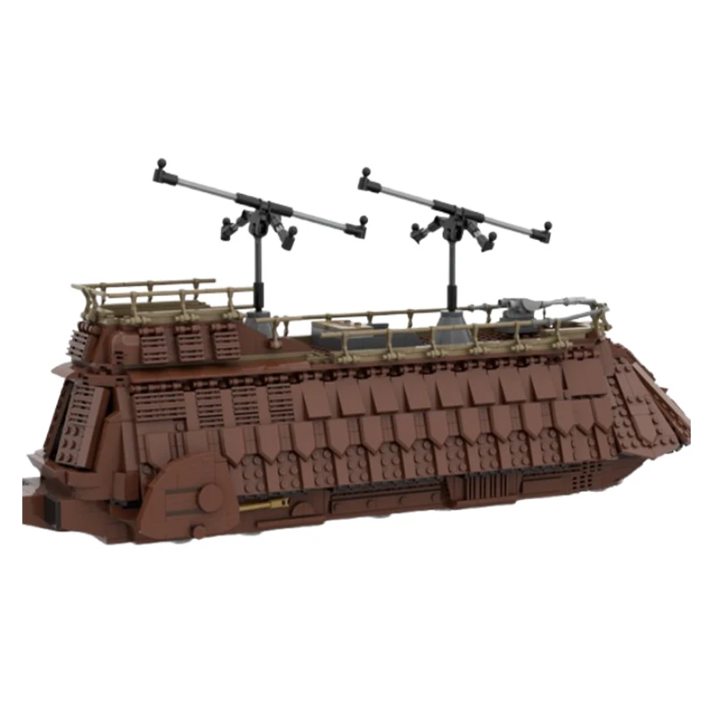 32 Spot MOC-65586 1774pcs Wooden Boat Small Particle Assembly Building Blocks Educational Toy Model Gift Set Ornaments