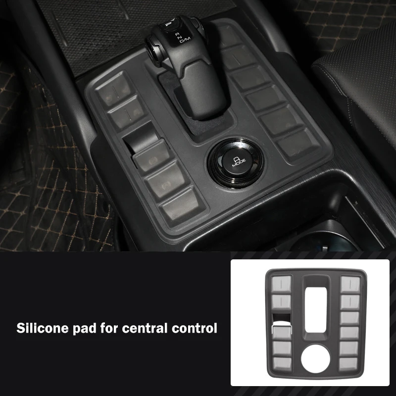 

For Haval H9 2024 Central Control Gear Dust Cover Gear Panel Silicone Pad Interior Practical Modification Special Accessories