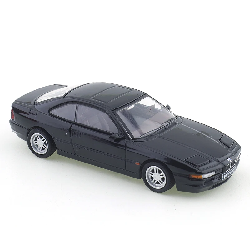 DCT 1/64 합금 자동차 금속 BMW 850 CSi 다이캐스트 어린이 자동차 장난감 선물, 크리스마스 컬렉션 장식 장난감